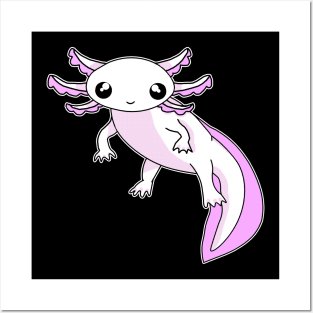 Axolotl Posters and Art